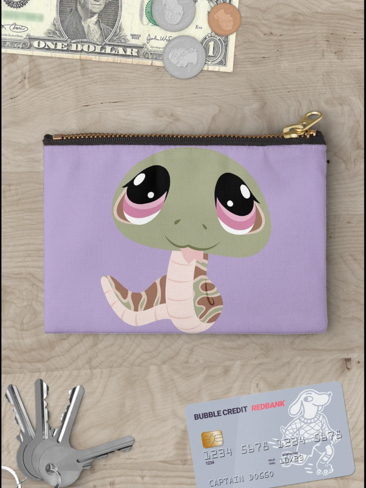 Thumbnail 3 of 4, Zipper Pouch, Ball Python designed and sold by That_Blind_Artist.