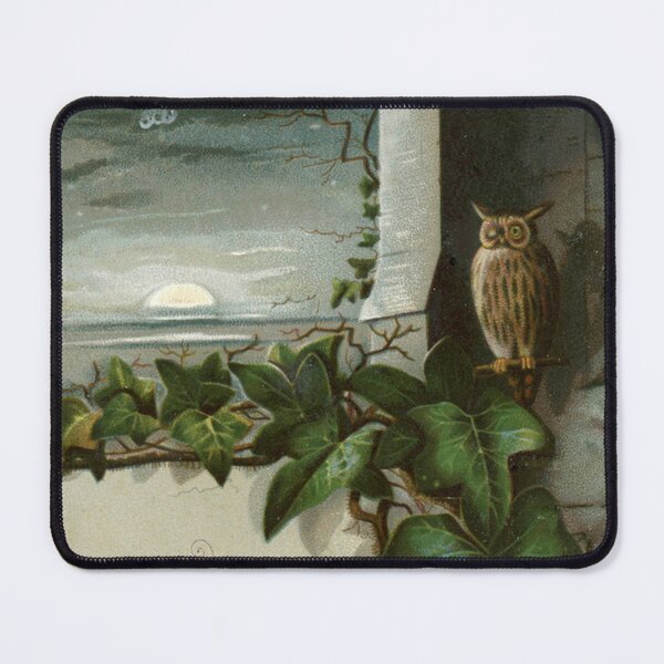 Item preview, Victorian Christmas Owl Greetings designed and sold by forgottenbeauty.
