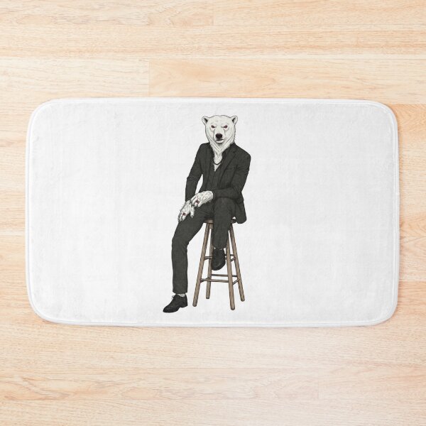 Item preview, Arrogant Polar Bear – Black Suit designed and sold by Animal Cosmic Society.