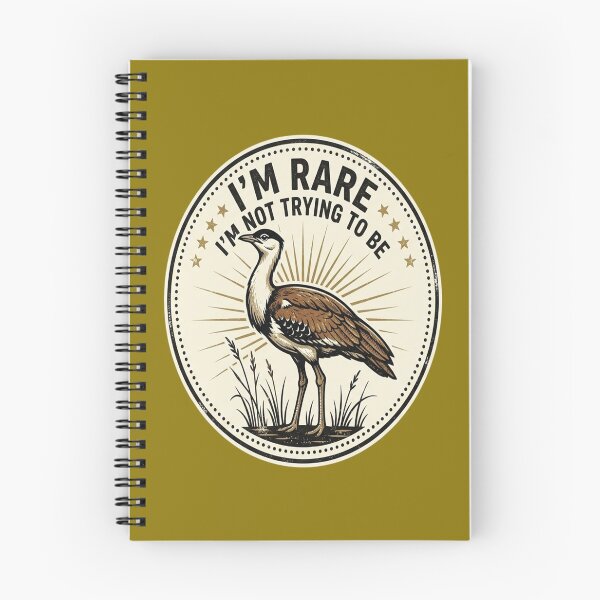 Item preview, Great Indian Bustard I'm Rare I'm Not Trying To Be designed and sold by Max Store.