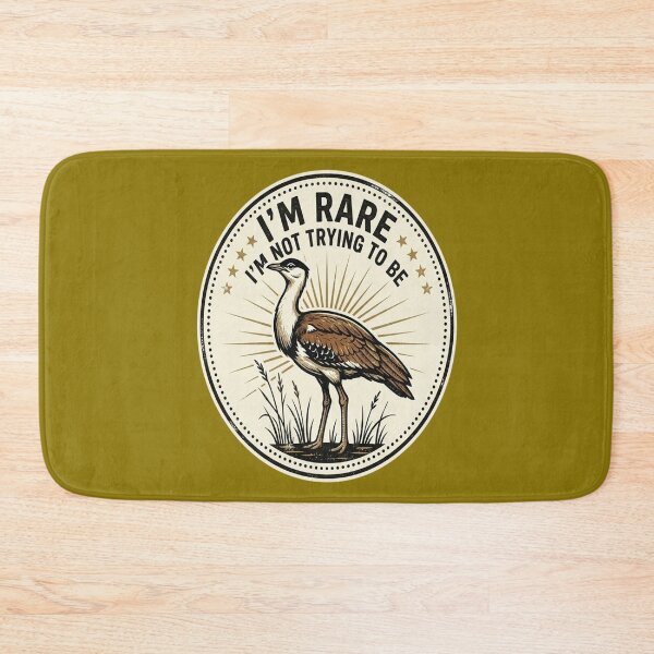 Item preview, Great Indian Bustard I'm Rare I'm Not Trying To Be designed and sold by Max Store.