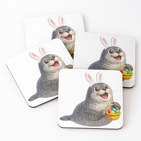 Item preview, Northern Fur Seal Easter Bunny designed and sold by Sillytoe.