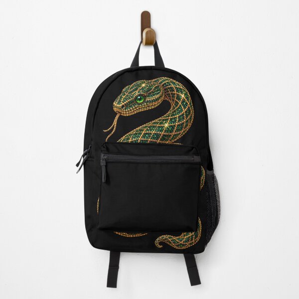 Item preview, Emerald Green Gold Jeweled Snake | Luxury Serpent Art designed and sold by BriellaFashion.