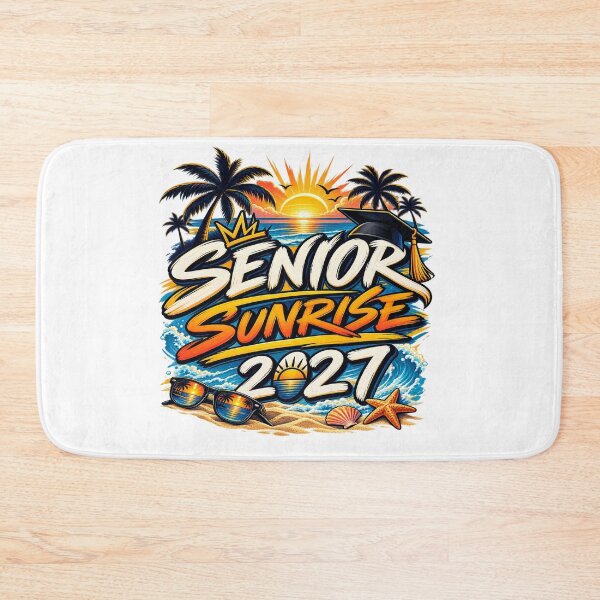 Item preview, Senior Sunrise 2027 Class of 2027 Graduation Tropical Beach Palm Trees T-Shirt designed and sold by Clothesbest.