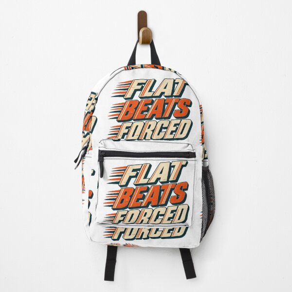 Item preview, Flat Beats Forced Retro Trading Discipline designed and sold by VolatilityEdge.
