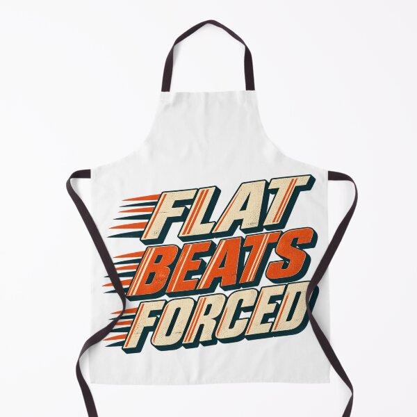 Item preview, Flat Beats Forced Retro Trading Discipline designed and sold by VolatilityEdge.