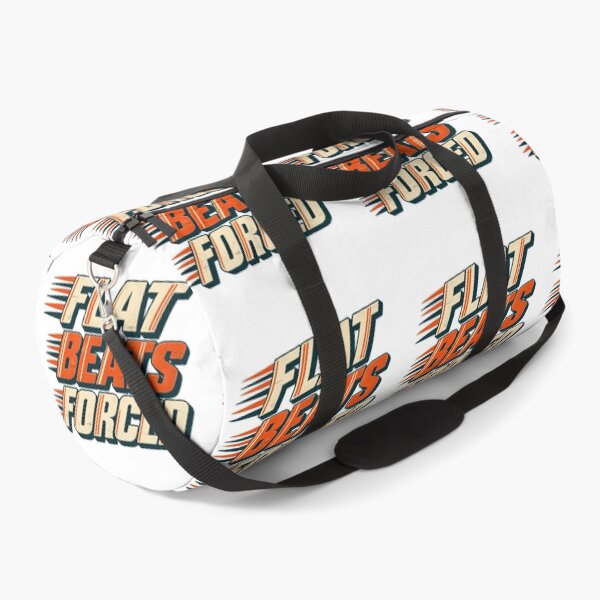 Item preview, Flat Beats Forced Retro Trading Discipline designed and sold by VolatilityEdge.