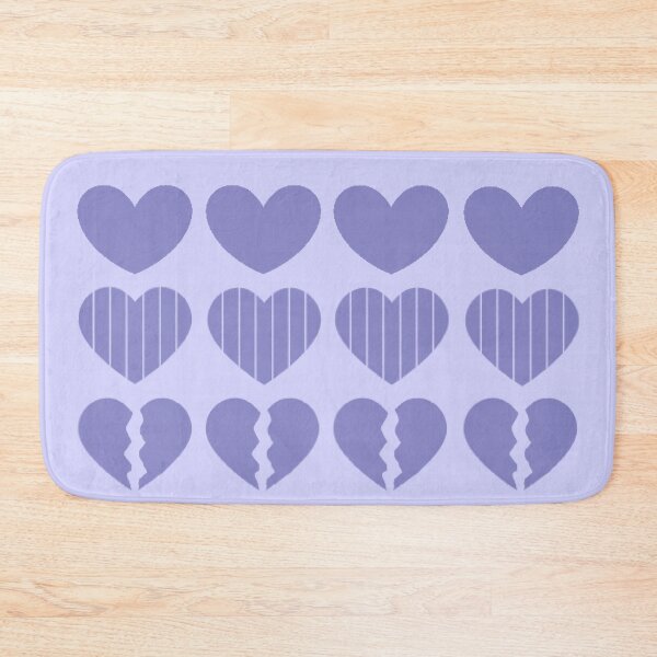 Item preview, Purple hearts designed and sold by RogueofSpace.