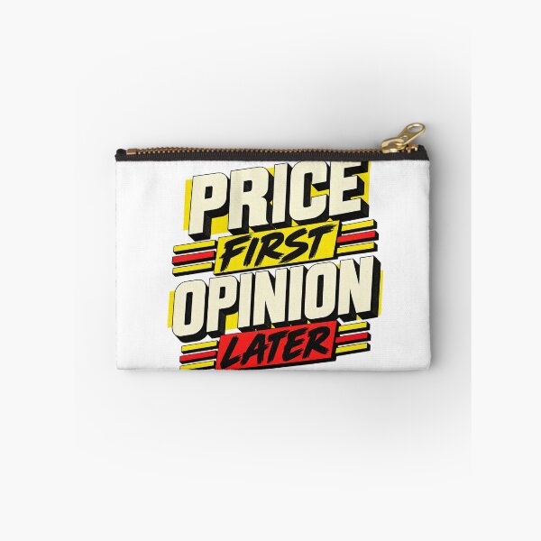 Item preview, Price First Opinion Later Brutalist Market Wisdom designed and sold by VolatilityEdge.