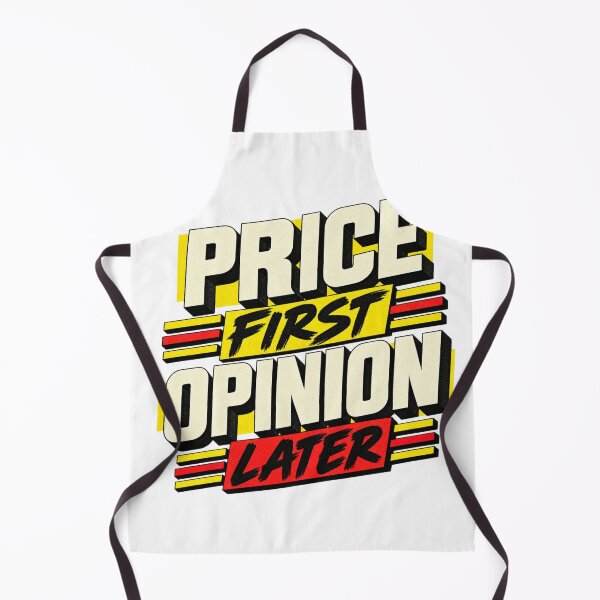 Item preview, Price First Opinion Later Brutalist Market Wisdom designed and sold by VolatilityEdge.