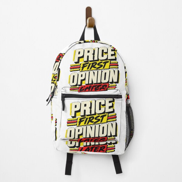 Item preview, Price First Opinion Later Brutalist Market Wisdom designed and sold by VolatilityEdge.