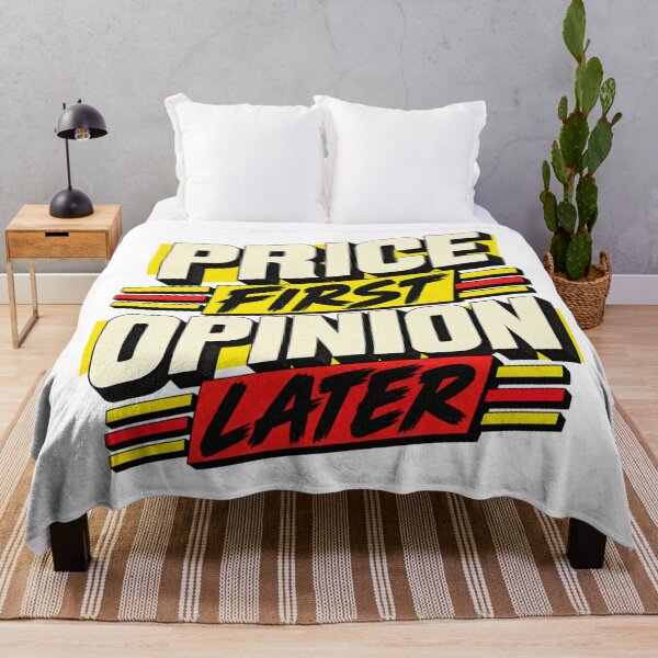 Item preview, Price First Opinion Later Brutalist Market Wisdom designed and sold by VolatilityEdge.