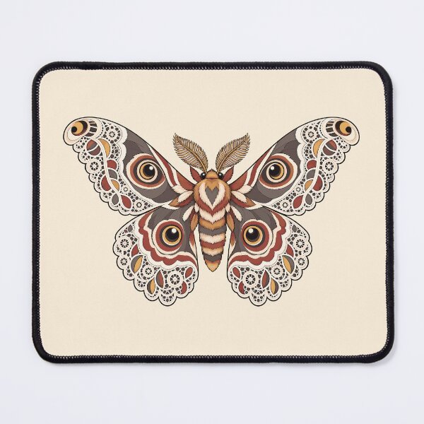Item preview, Laced emperor moth designed and sold by etherElric.