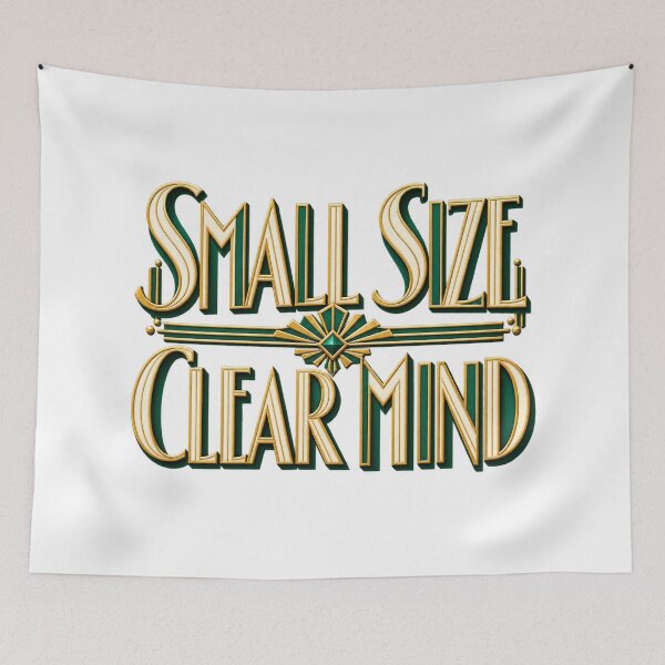 Item preview, Small Size Clear Mind designed and sold by VolatilityEdge.