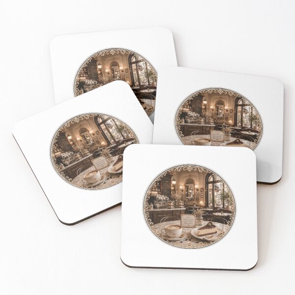 Item preview, Classic Coffee and Cheesecake Café Design designed and sold by LunaMoments.