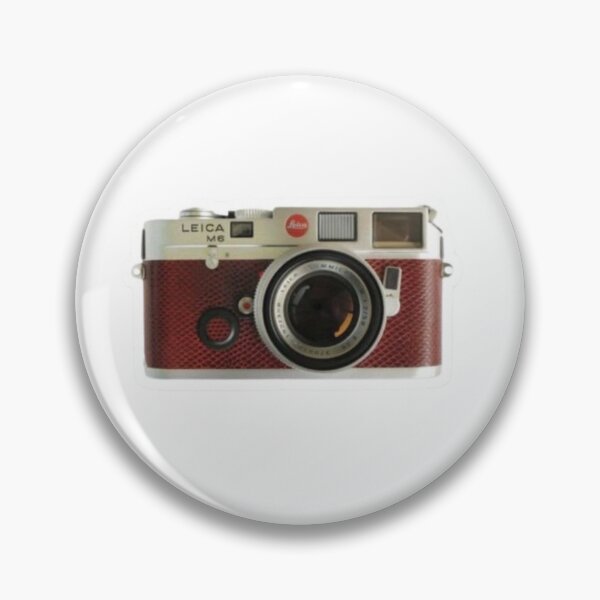 Item preview, Classic Vintage Red Leather Rangefinder Camera designed and sold by Mceciliart.