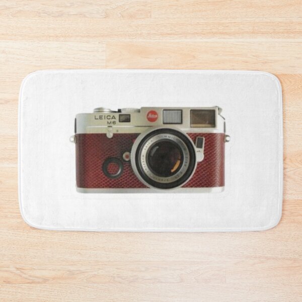 Item preview, Classic Vintage Red Leather Rangefinder Camera designed and sold by Mceciliart.