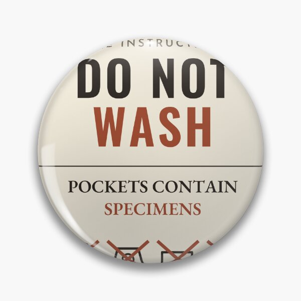 Item preview, Do Not Wash Pockets Contain Specimens designed and sold by BoosterShop.