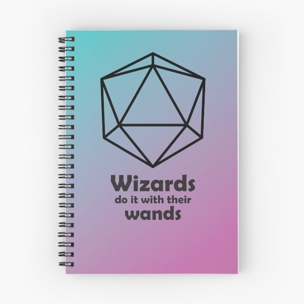 Item preview, Wizards Do It With Their Wands – Cheeky RPG Humor designed and sold by ttrpgist.