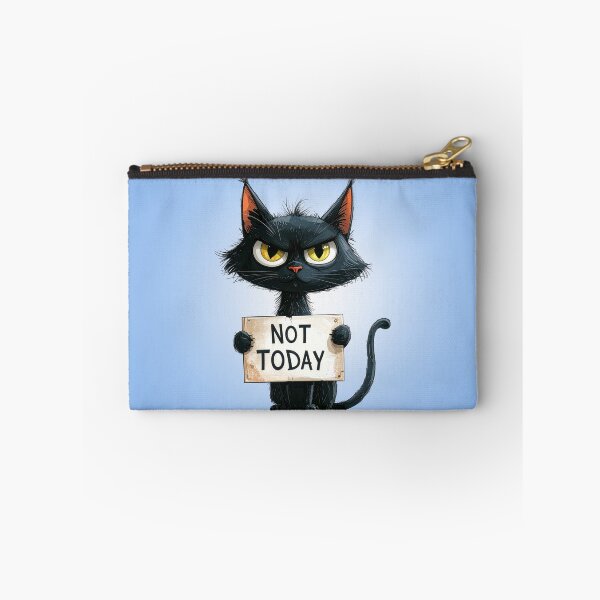 Item preview, Cheeky Cat Not Today Sign Saying designed and sold by angel-cat-22.
