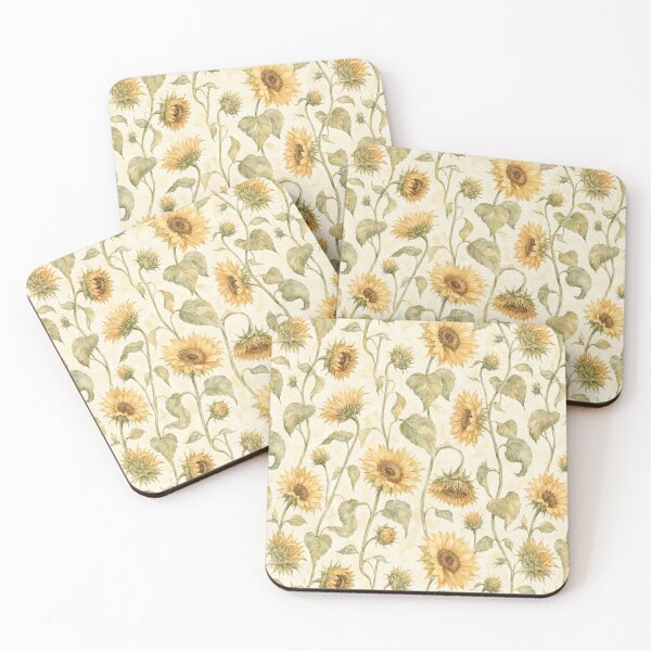 Item preview, Sunflower Meadow Cottagecore Pattern designed and sold by Inkworksbyshery.