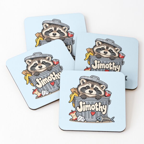 Item preview, Jimothy the Raccoon designed and sold by Myra365Art.
