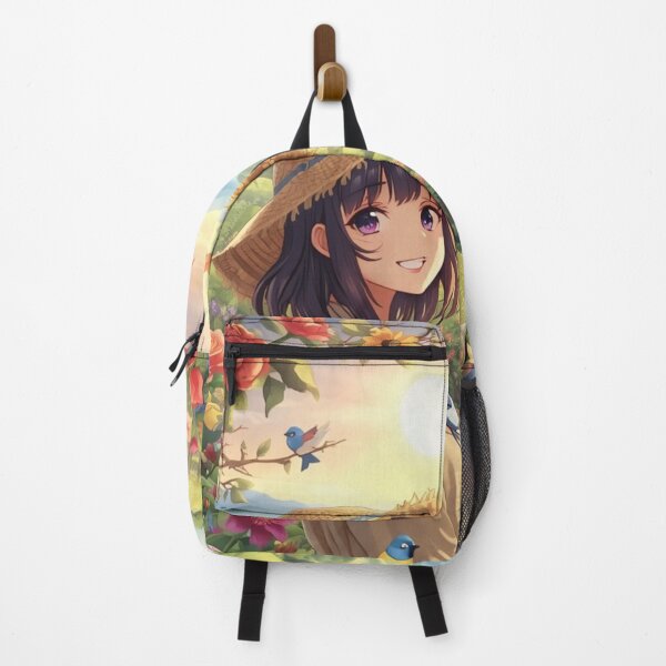 Item preview, Anime Girl In Aesthetic Flower Field designed and sold by MargaretPolanco.