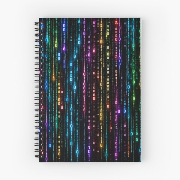 Item preview, Binary Rain — Digital Storm designed and sold by Kicor.