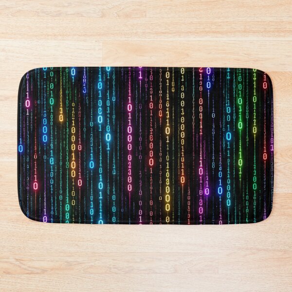 Item preview, Binary Rain — Digital Storm designed and sold by Kicor.