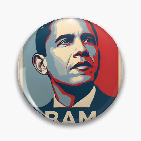 Item preview, Iconic Retro Poster: President Obama Political Art, Vintage Graphic Design, Hopeful Vision | Limited Edition designed and sold by Meriemakif.