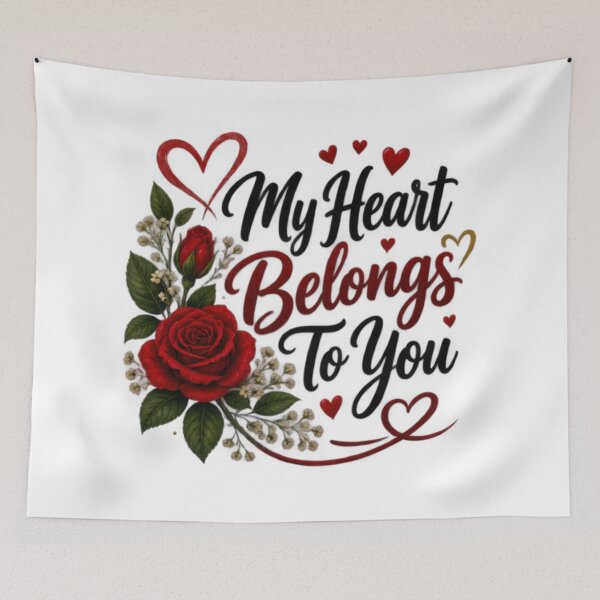 Item preview, My Heart Belongs To You Romantic Gift   designed and sold by AbsheerDesign.