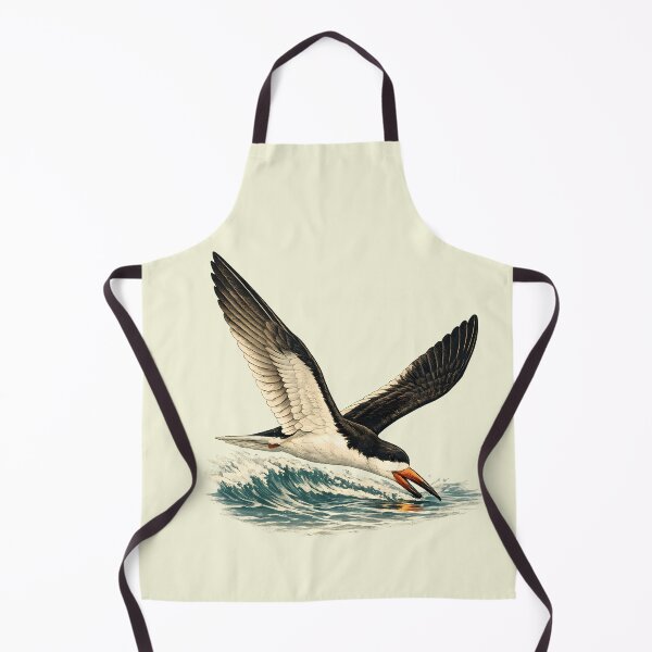 Item preview, A black skimmer glides over the waves designed and sold by Daily Quirk.