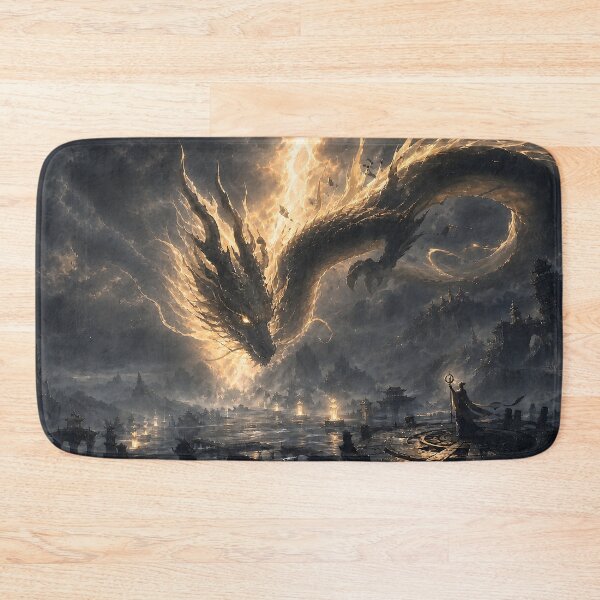 Item preview, Light Dragon – Herald of the Golden Dawn designed and sold by ChromaRune.