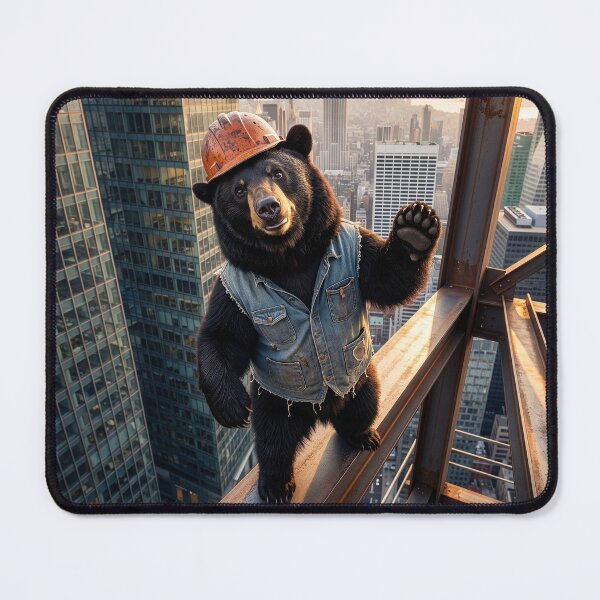 Item preview, Black Bear Is a Cowboy of the Sky designed and sold by Tridentulus.
