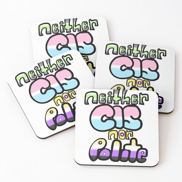Item preview, Neither cis nor polite designed and sold by filledesang.