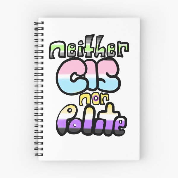 Item preview, Neither cis nor polite designed and sold by filledesang.