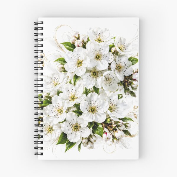 Item preview, Elegant White Spring Blossoms designed and sold by DansCreations42.