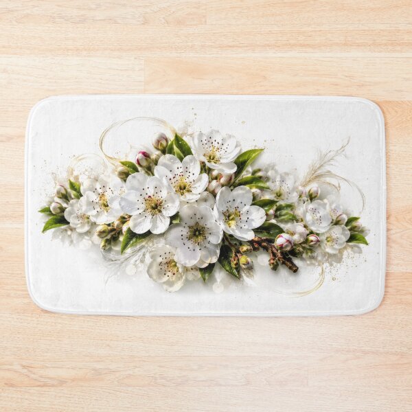 Item preview, Elegant White Spring Blossoms designed and sold by DansCreations42.