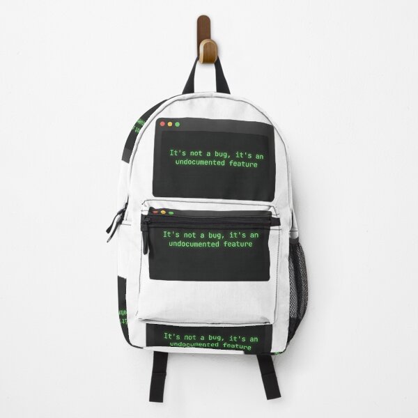 Item preview, Its Not A Bug Its A Feature Funny Programmer Coding Humor Terminal designed and sold by WorldShop17.