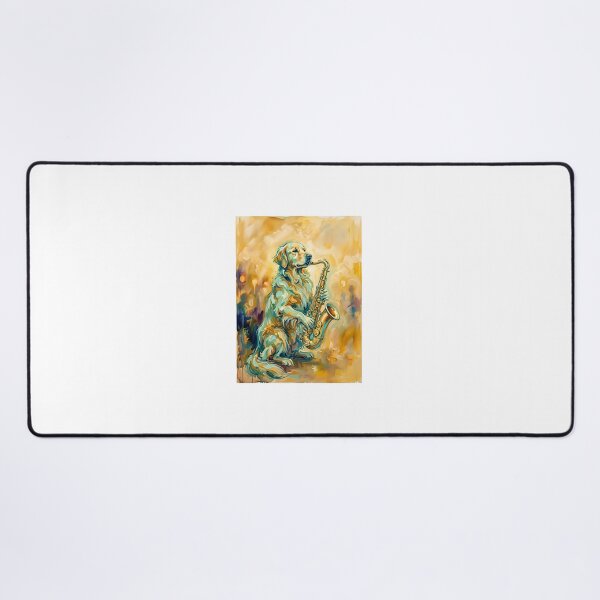 Item preview, Golden Retriever Jazz designed and sold by PictoVibe.