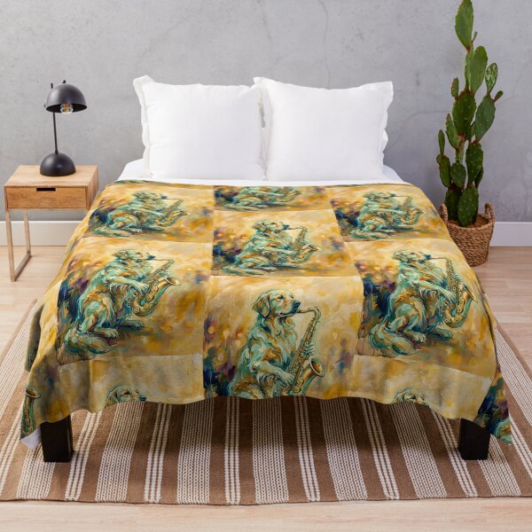 Item preview, Golden Retriever Jazz designed and sold by PictoVibe.