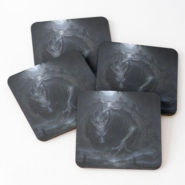 Item preview, Shadow Dragon – Guardian of the Sealed Gate designed and sold by ChromaRune.