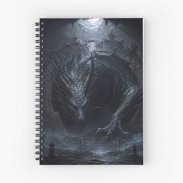 Item preview, Shadow Dragon – Guardian of the Sealed Gate designed and sold by ChromaRune.