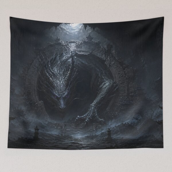 Item preview, Shadow Dragon – Guardian of the Sealed Gate designed and sold by ChromaRune.