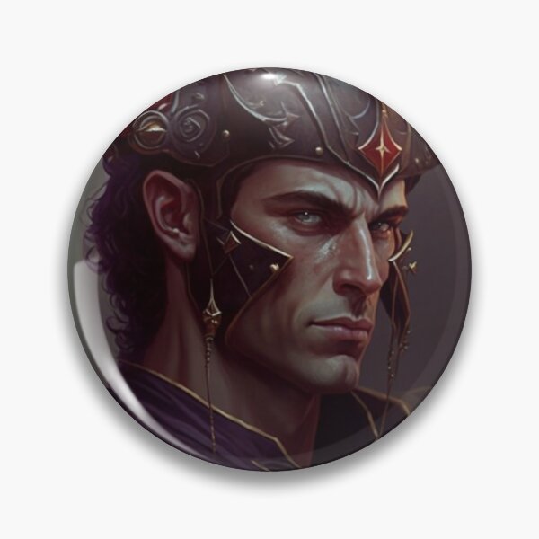 Item preview, Tiefling Warrior designed and sold by Solace Sparkles.