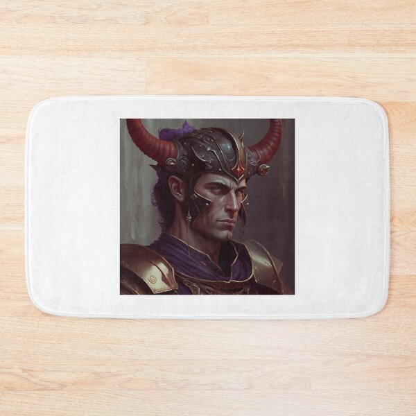 Item preview, Tiefling Warrior designed and sold by Solace Sparkles.