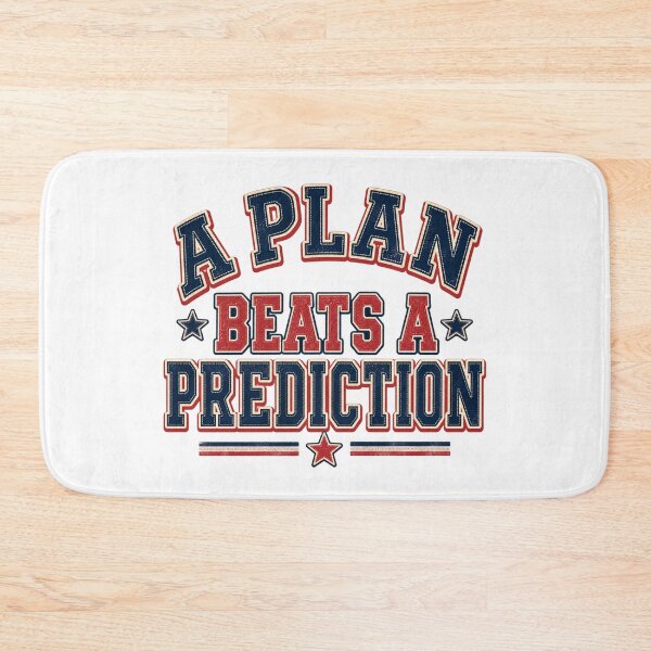 Item preview, A Plan Beats a Prediction Varsity Trader Mindset designed and sold by VolatilityEdge.