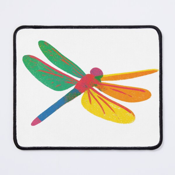 Item preview, Colorful Watercolor Dragonfly Design designed and sold by Feral Vibes.