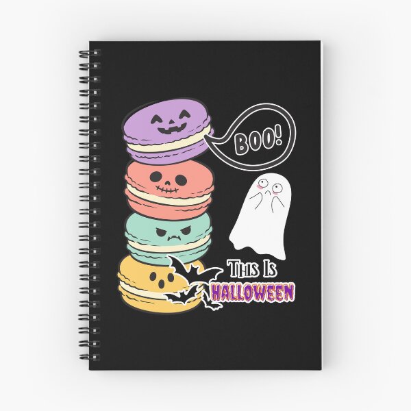 Item preview, Halloween Spooky Ghost Macaron Shirt, Cute Funny Snack Tee Gift designed and sold by E20STUDIO.