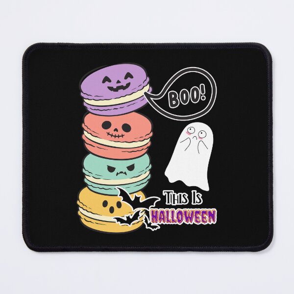 Item preview, Halloween Spooky Ghost Macaron Shirt, Cute Funny Snack Tee Gift designed and sold by E20STUDIO.